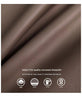 Women Brown Sheepskin Leather Trench Coat with Tie Waist