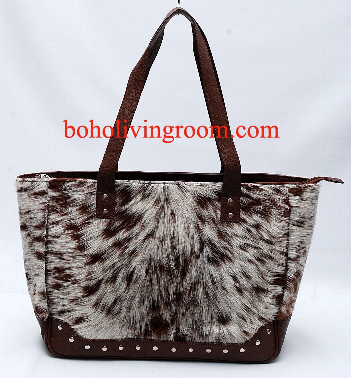 Hair On Cowhide Tote Purse