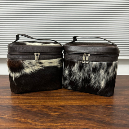 Handmade Cowhide Makeup Box