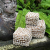 Set of Balinese Baskets Cowrie Shells Baskets