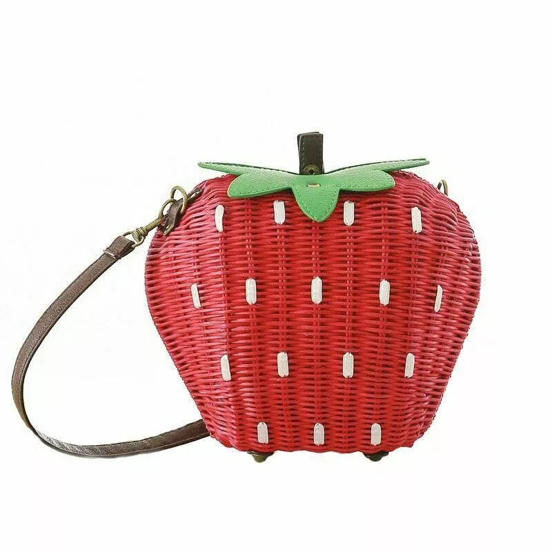 Women’s Summer Crossbody Straw Beach Purse