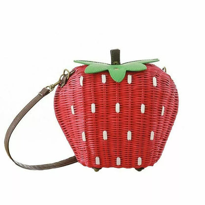 Women’s Summer Crossbody Straw Beach Purse