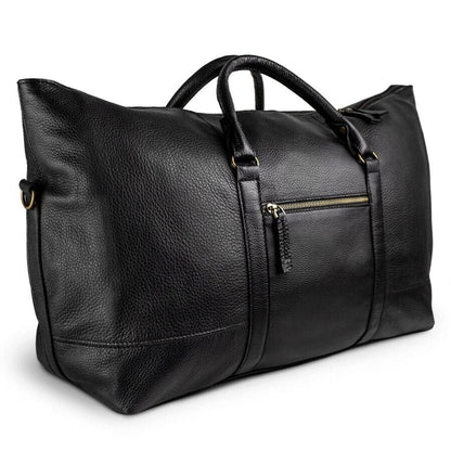 Travel Duffel Leather Weekender Bag