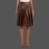 Tailor Made Real Leather Skirt