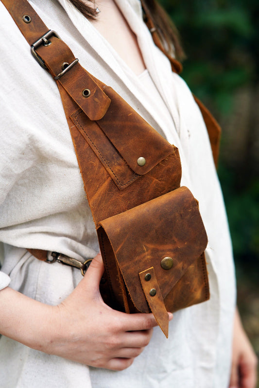 Holsters Bag Leather Events Outdoors