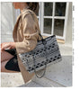 Boho Canvas Bucket Bag for Women