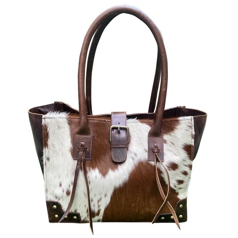 Western Hair On Cowhide Shoulder Bag