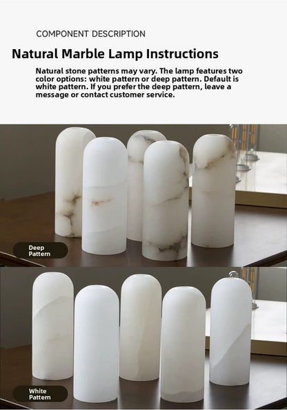 Spanish Natural Marble Pendant Ceiling Light