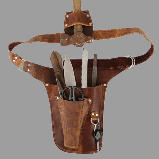 Genuine Leather Construction Tool Belt