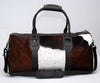 weekender duffle bag cowhide