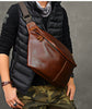 Genuine Leather Chest Packs