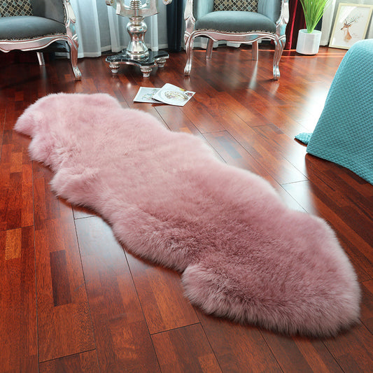 Genuine Sheepskin Throw for Sofa, Bedside and Living Room Decor 1