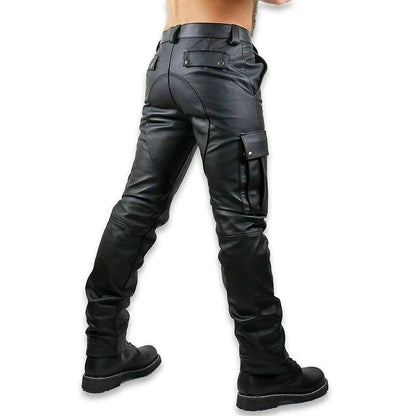 Men's Original Leather Cargo Pants