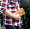 Real Genuine Leather Clutch Purse Wallet