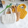 small cotton crochet summer bag