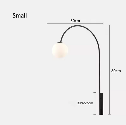 Modern Wall Lamp Black Cone Wall Light