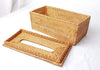 Rattan Tissue Box Rectangular