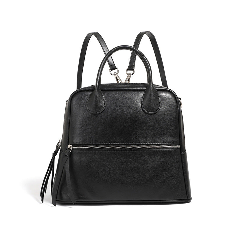 Leather Backpack Women Genuine Cowhide