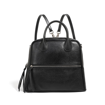 Leather Backpack Women Genuine Cowhide