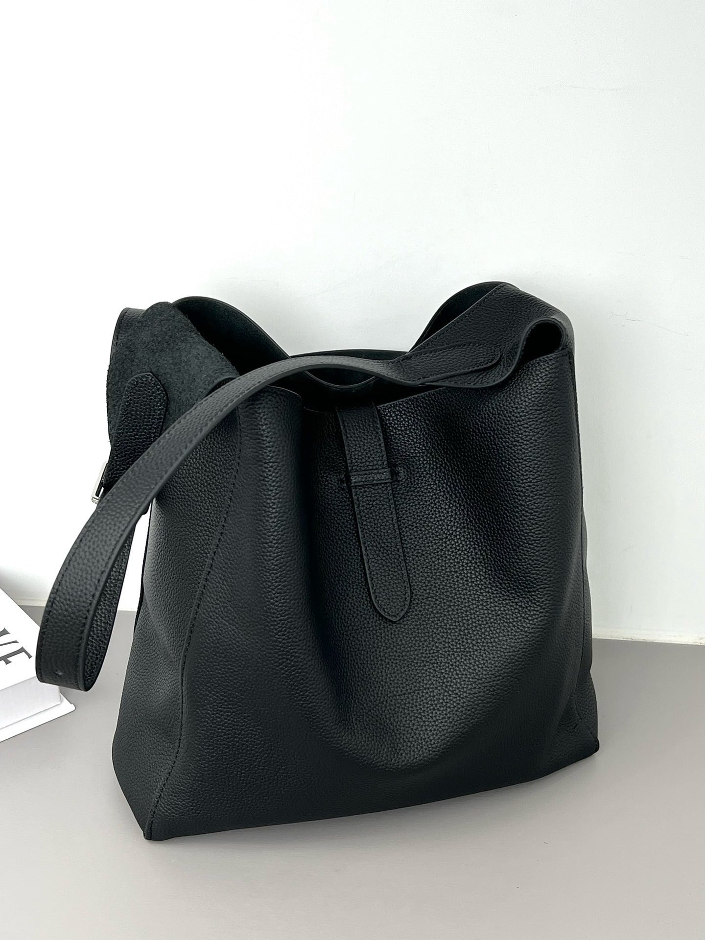 Women Hobo Leather Large Shoulder Bag