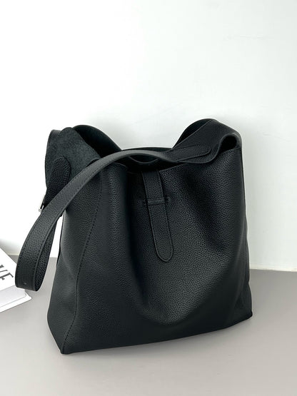 Women Hobo Leather Large Shoulder Bag