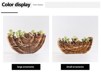 Natural Jadeite Mushroom Marble Ornament