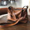 Women Leather Messenger Bag Office Crossbody Purse