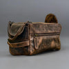 leather toiletry bag for men