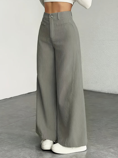 Women Causal Pants Wide Leg