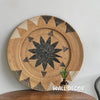 Natural Woven Rattan Wall Decor