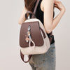 Small Leather Designer Backpack Purse for Women