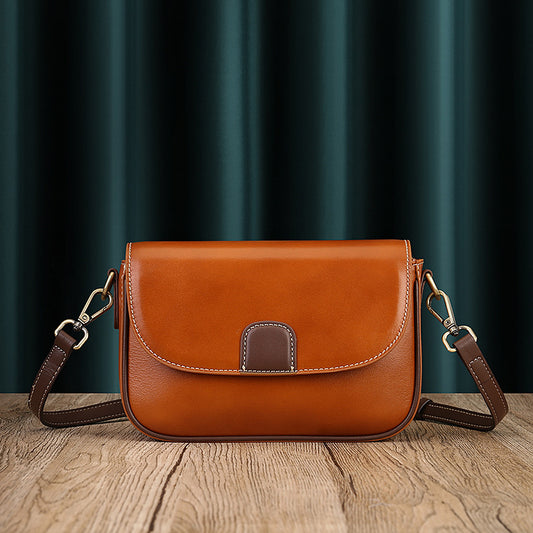 Women Retro Small Square Crossbody Messenger Purse