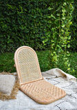 Rattan foldable chair portable beach chair
