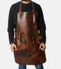 Genuine leather Work Apron With Pockets