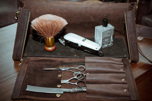 Genuine Leather Tool Knife Bag