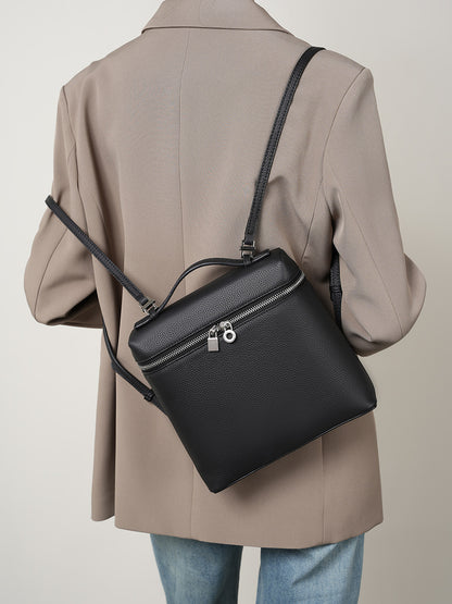 Leather Backpack for Women with Adjustable Straps