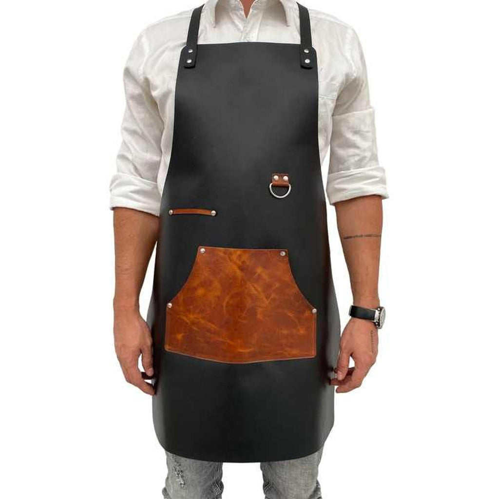 Leather Apron BBQ Woodworking Cooking