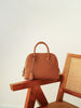Women’s Genuine Leather Shoulder Bowling Bag