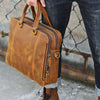 leather messenger bag for men