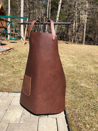 Genuine Leather aprons for kitchen butcher chefs
