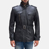 Original Real Black Leather Hunter Jacket