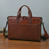 Crossbody Laptop Brown Leather Shoulder Bag 1