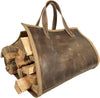 Rustic Firewood Carrier with Handles