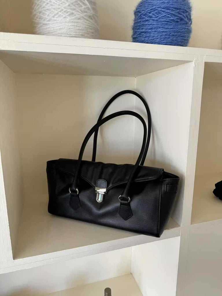 French Genuine Leather Women’s Shoulder Bag