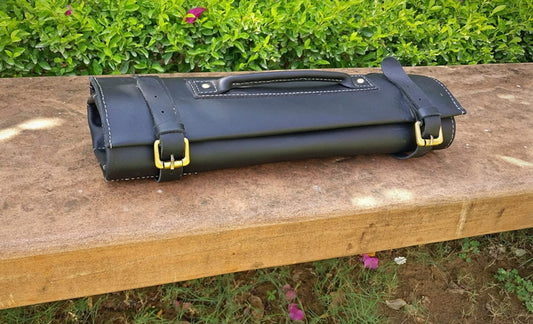 Genuine Leather Knife roll Chef Bag