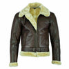 Real leather jacket fur collar