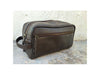 Leather Toiletry Groomsmen Gifts Bag