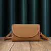 Women’s Genuine Leather Pillow Bag Crossbody