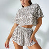 Women’s Two-Piece Summer Outfit with Crop Top