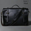 leather Work Briefcase Bag